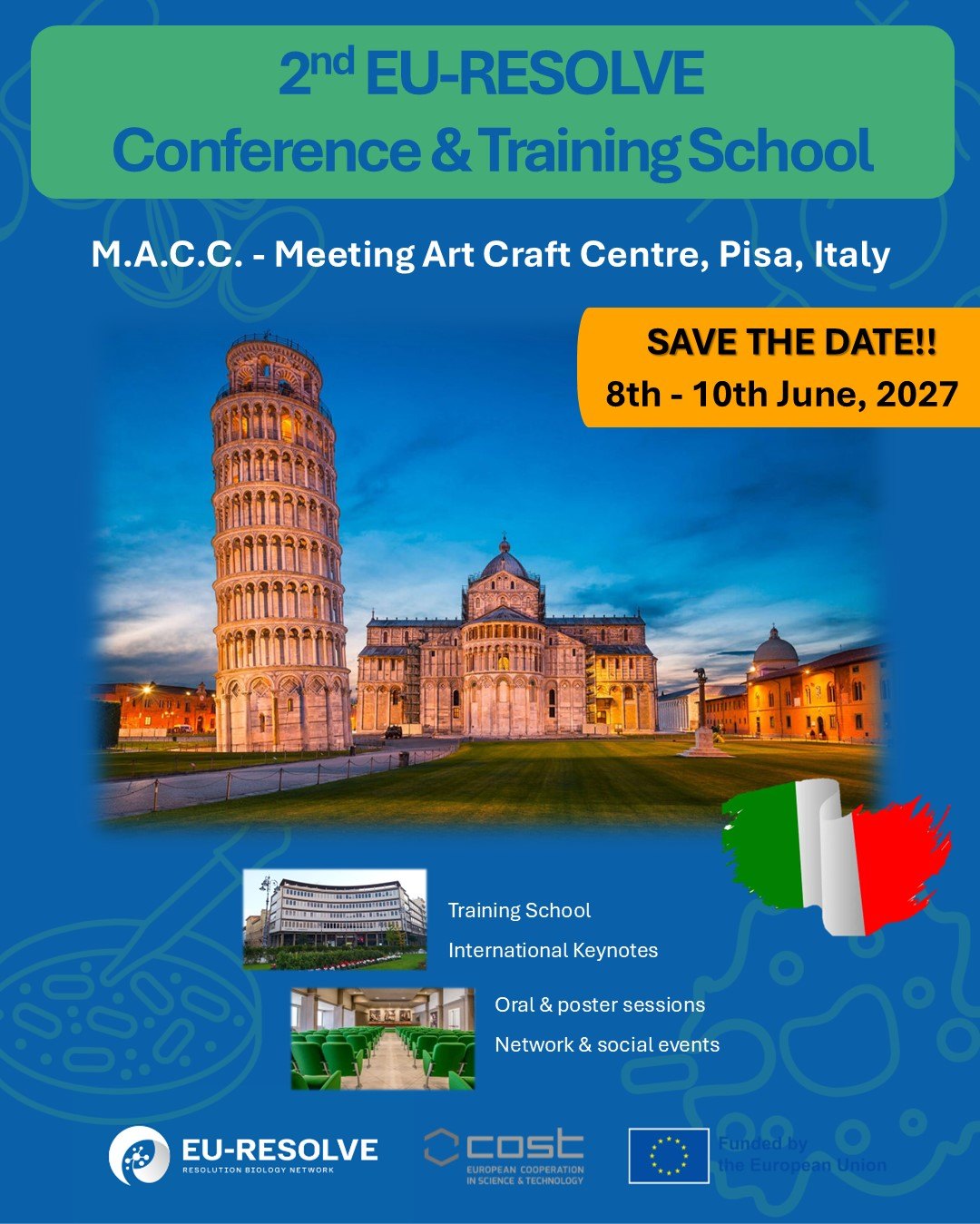 Eu resolve pisa 2027 save the date