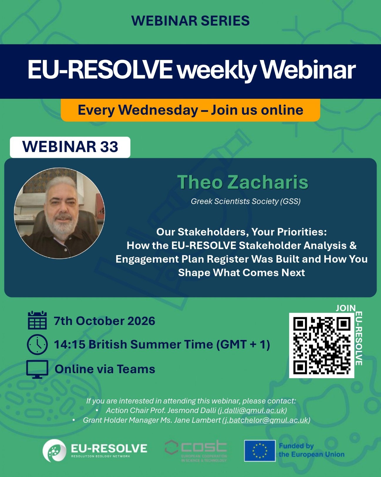 Weekly webinar
